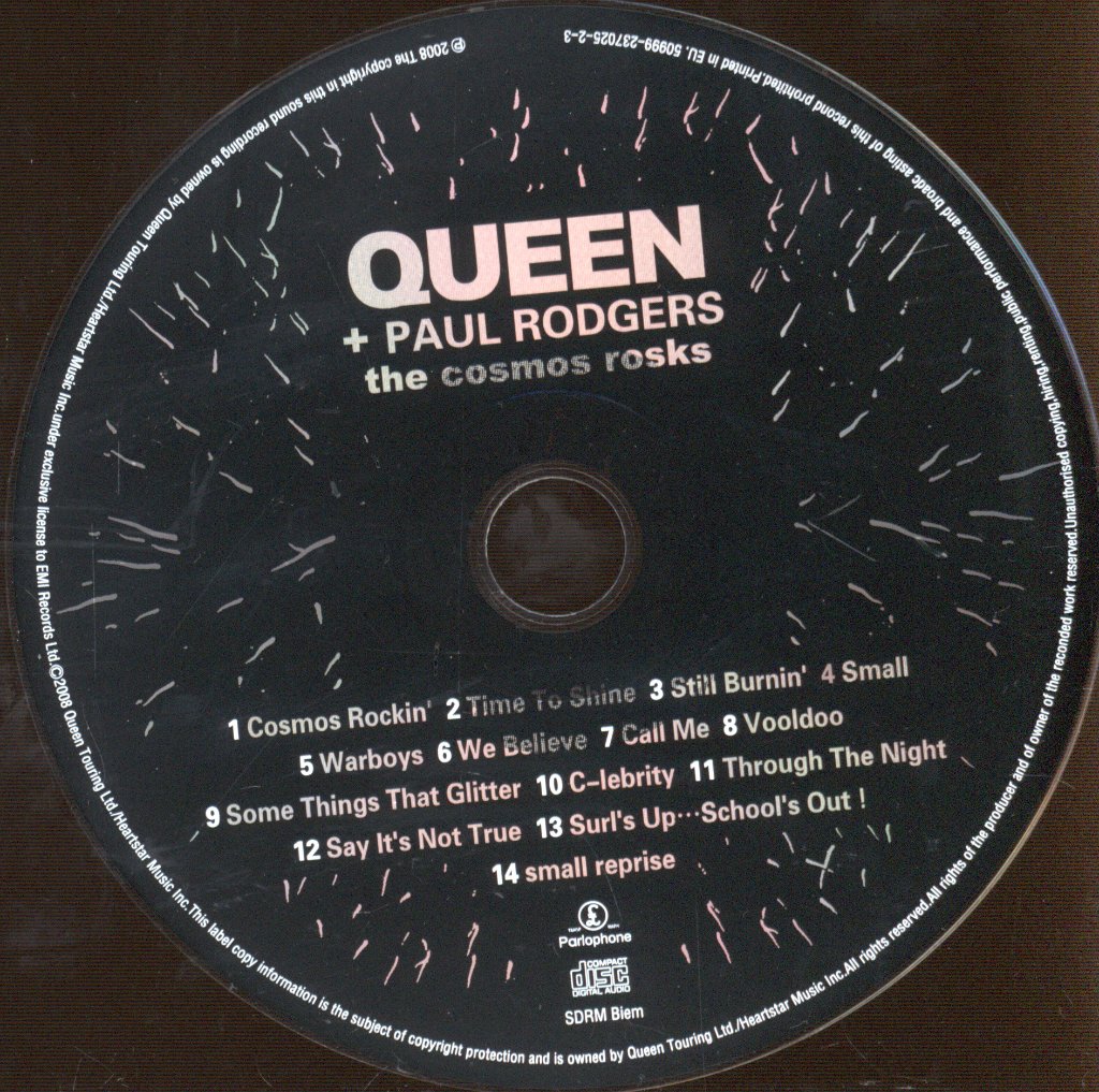 Queen And Paul Rodgers - Cosmos Rocks - Cd