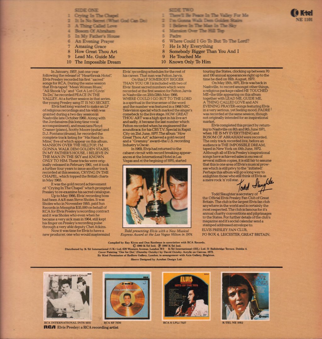 Elvis Presley - Inspirations - Lp