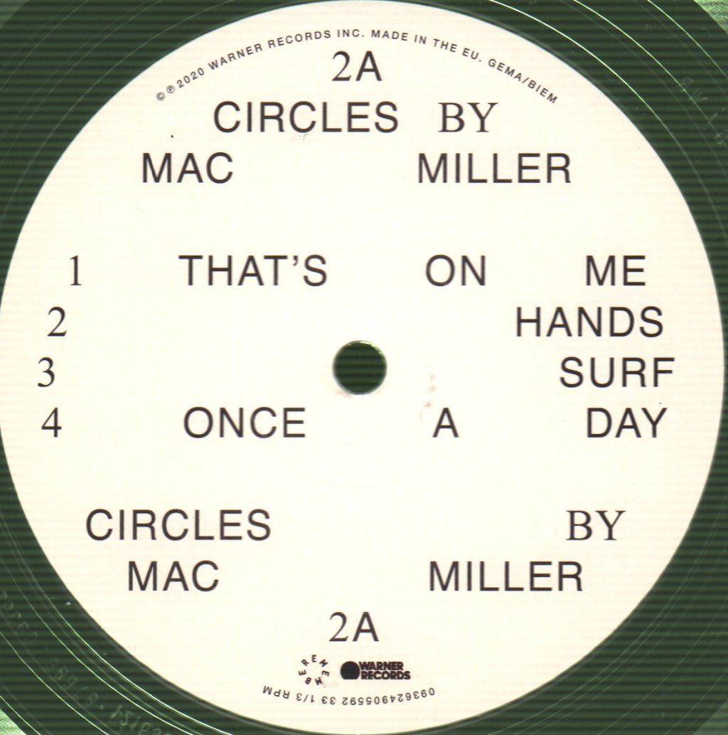 Mac Miller - Circles - Double Lp