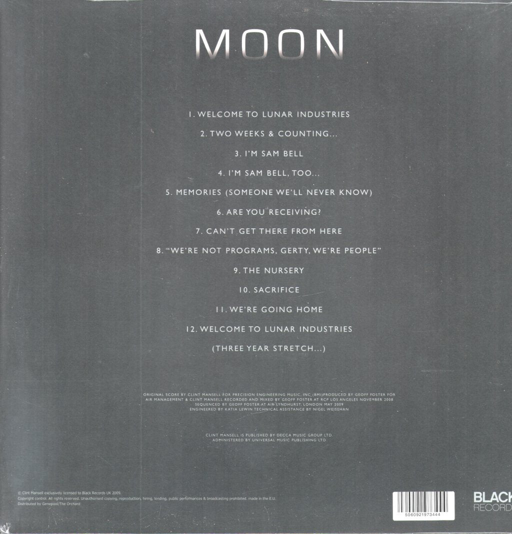 Clint Mansell - Moon (Original Score) - Lp