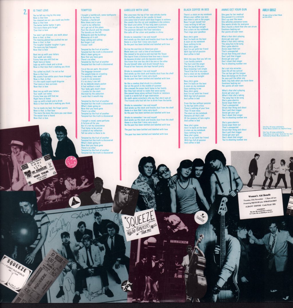 Squeeze - Singles 45'S And Under - Lp