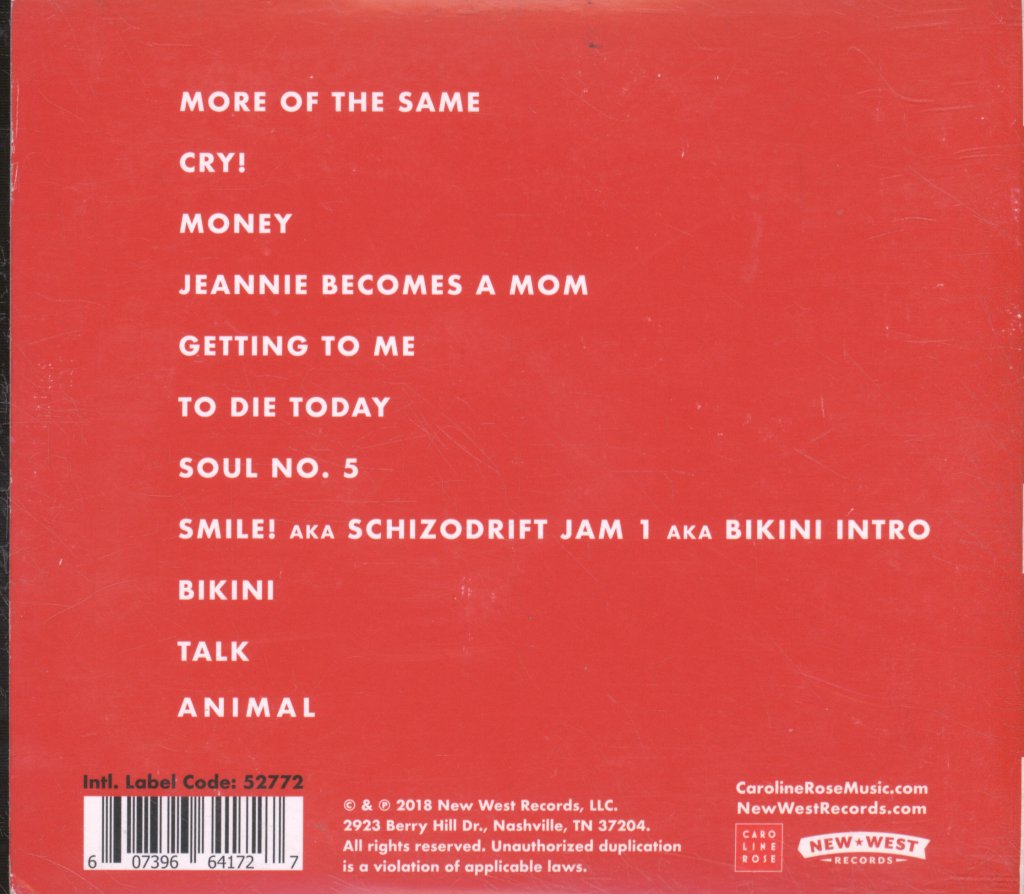 Caroline Rose - Loner - Cd