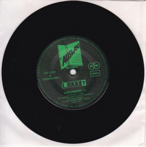 Exit - Verlangen - 7 Inch