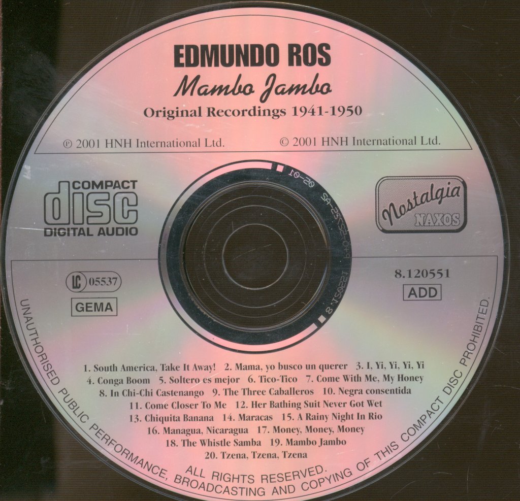 Edmundo Ros - Mambo Jambo - Cd