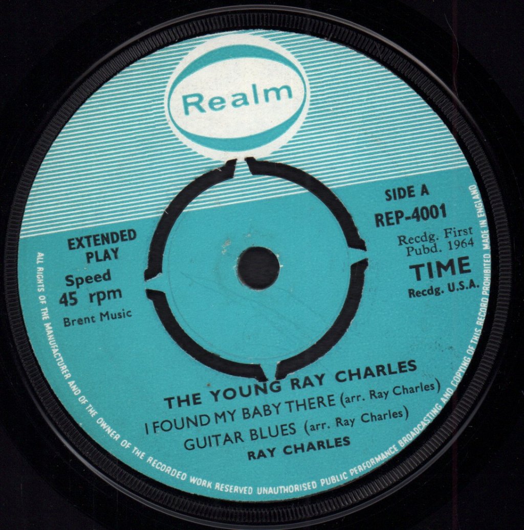 Ray Charles - Young Ray Charles - 7 Inch