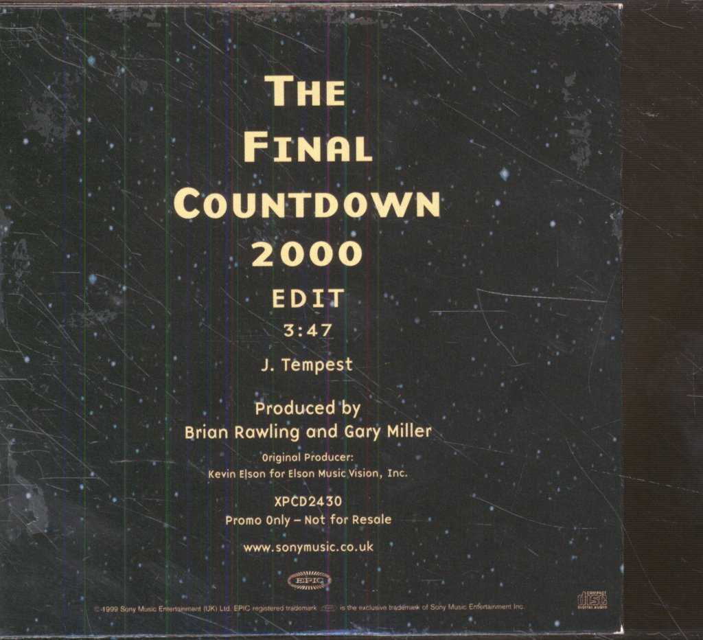 Europe - Final Countdown 2000 - Cd