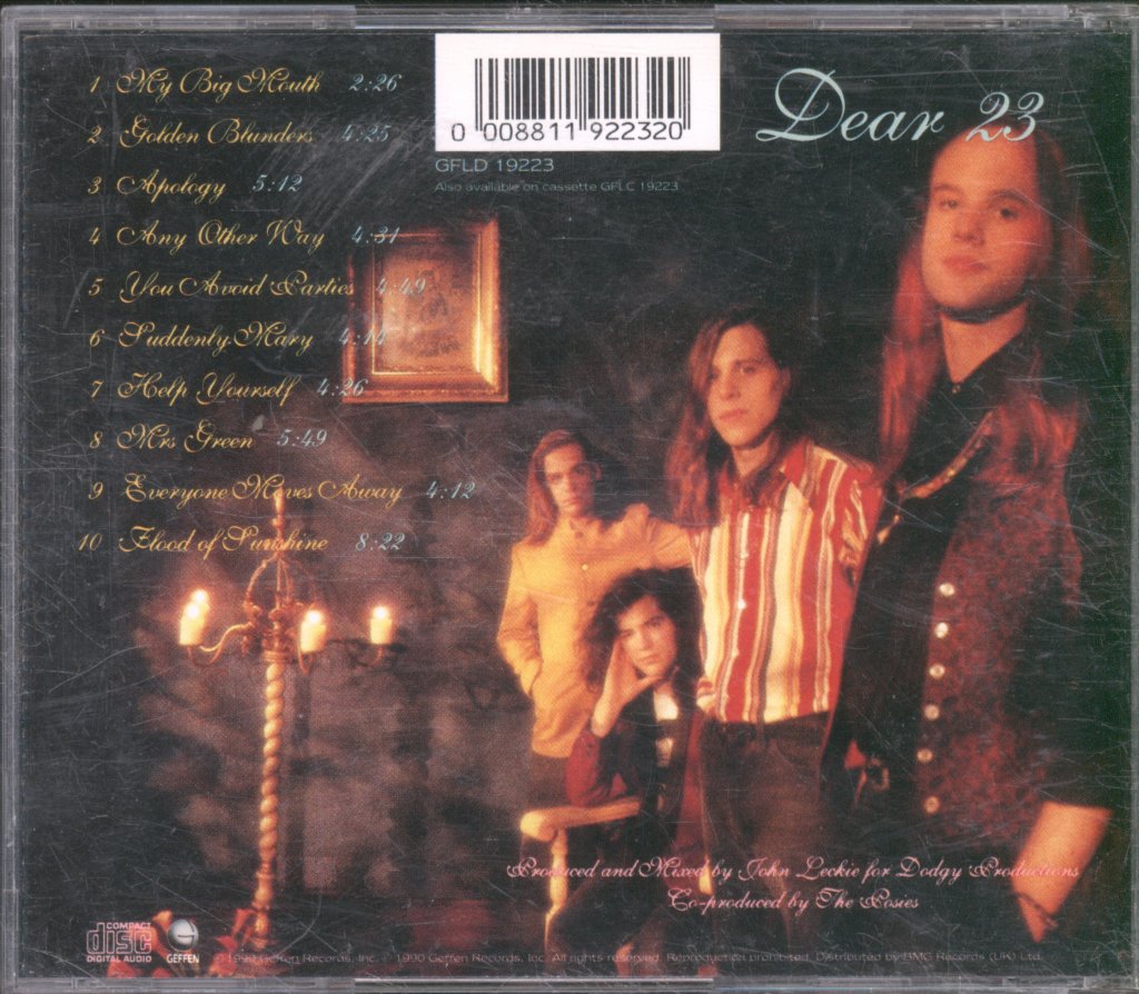 Posies - Dear 23 - Cd