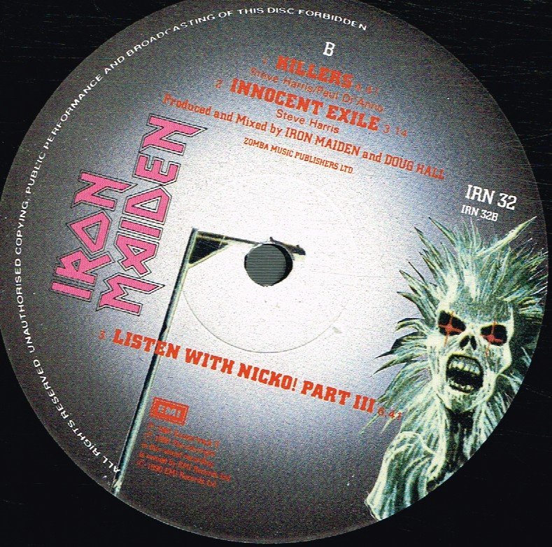Iron Maiden - Purgatory / Maiden Japan - Double 12 Inch