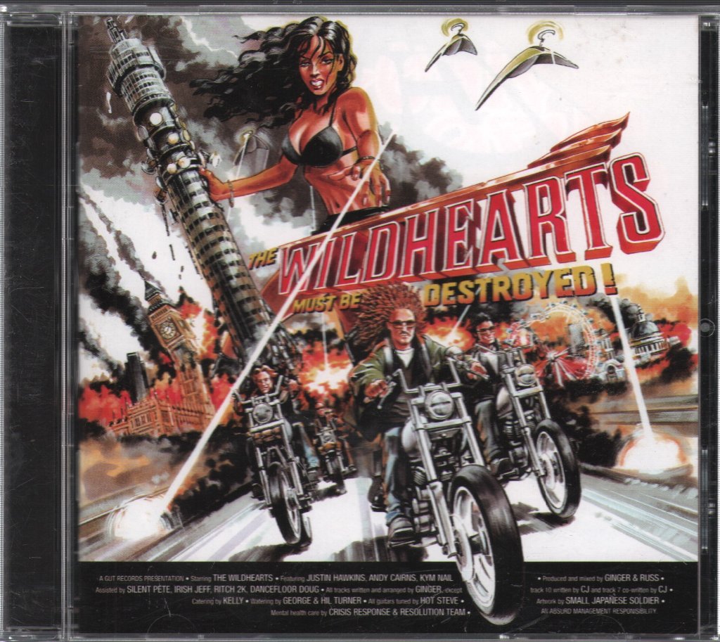 Wildhearts - Wildhearts Must Be Destroyed - Cd