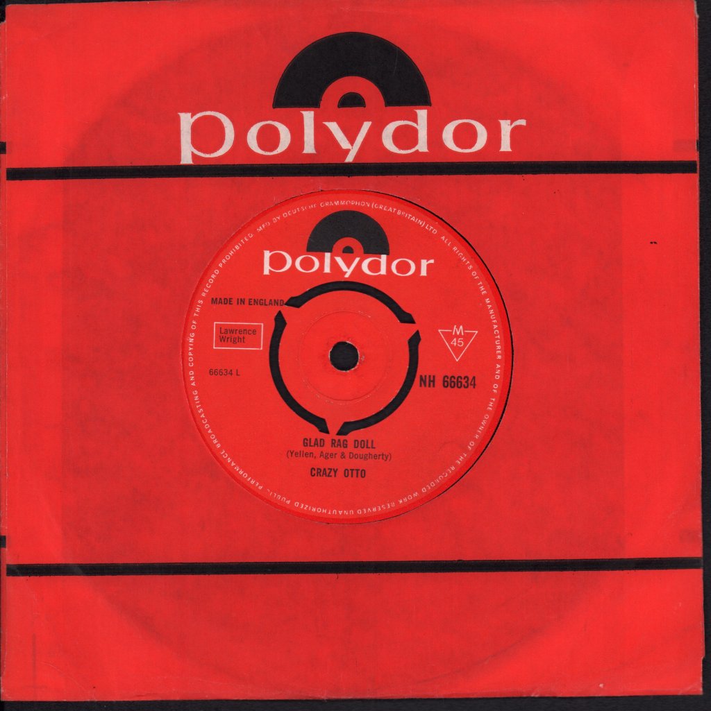 Crazy Otto - Glad Rag Doll - 7 Inch