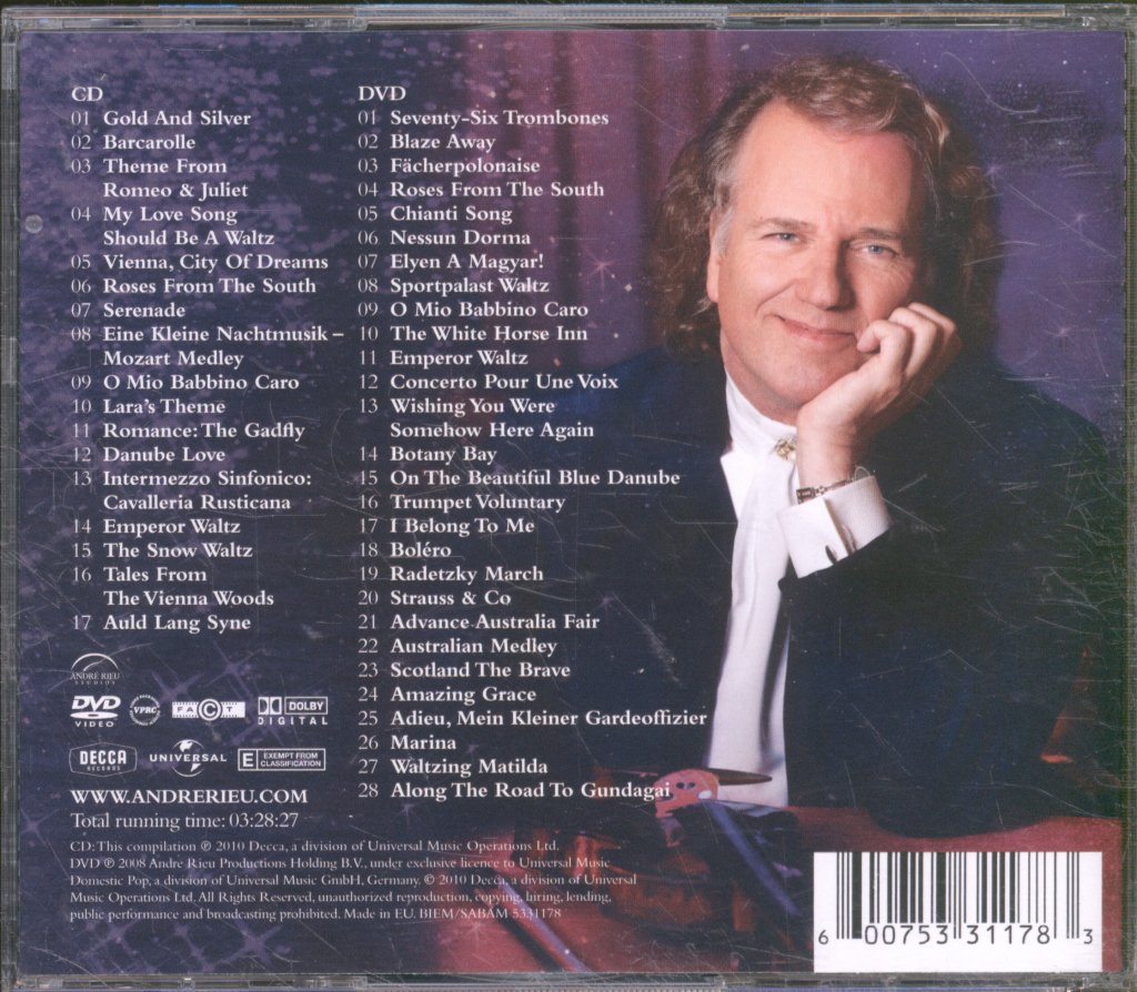 André Rieu - Moonlight Serenade - Cd/Dvd