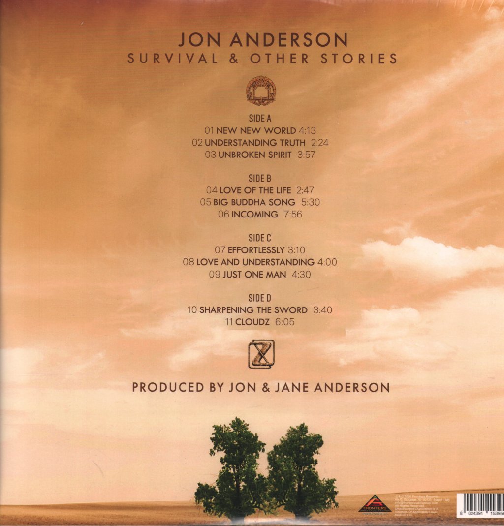 Jon Anderson - Survival & Other Stories - Double Lp
