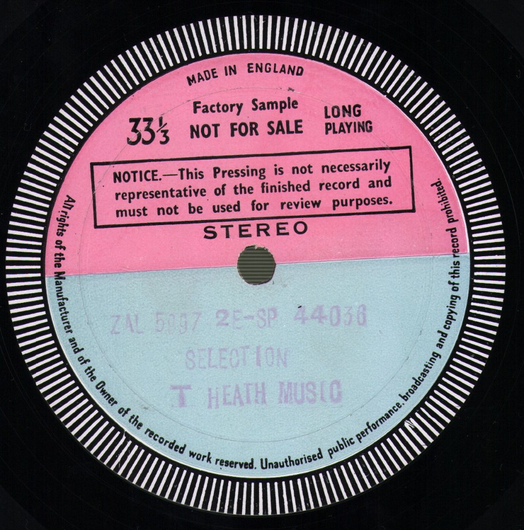 Ted Heath And His Music - Big Band Spirituals - Lp