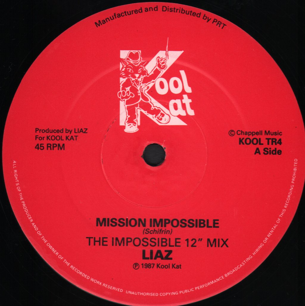 Liaz - Mission Impossible - The Remix - 12 Inch