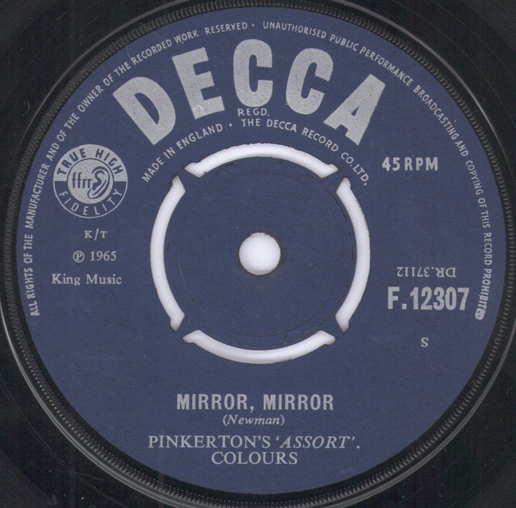 Pinkertons Assorted Colours - Mirror Mirror - 7 Inch