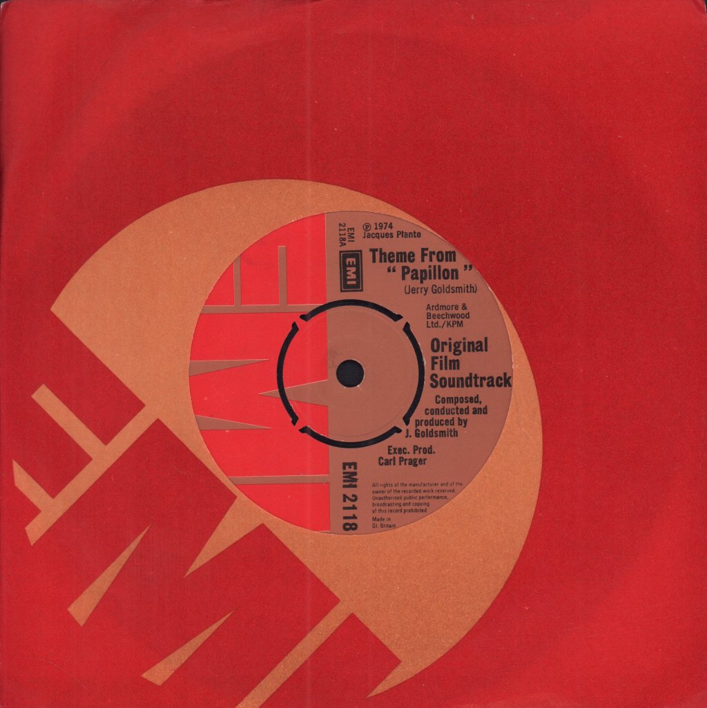 Jerry Goldsmith - Theme From Papillon - 7 Inch