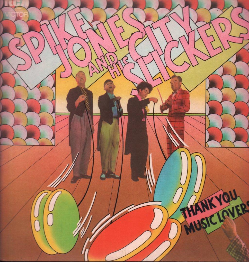 Spike Jones And His City Slickers - Thank You Music Lovers - Lp