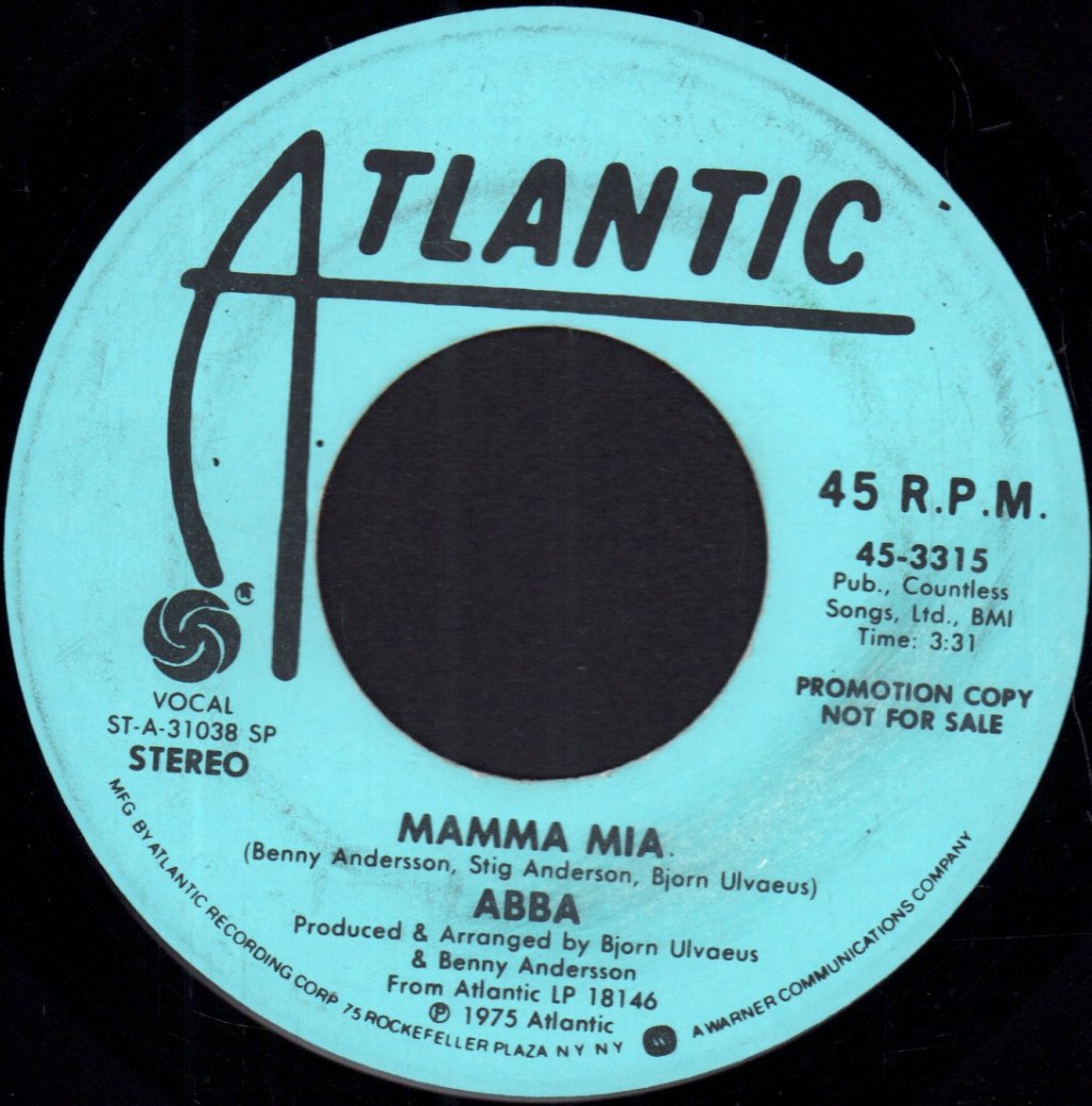 ABBA - Mamma Mia - 7 Inch