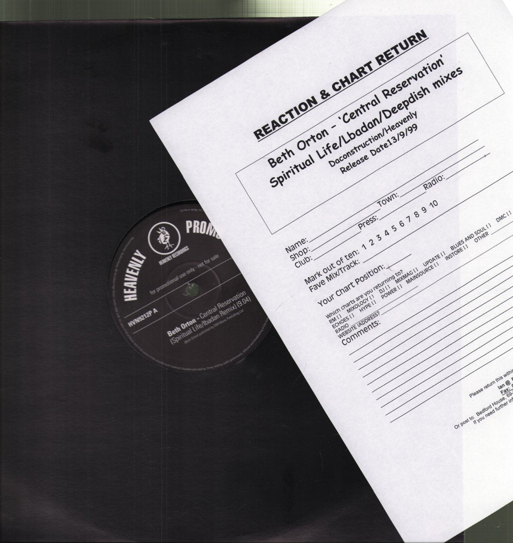Beth Orton - Central Reservation - 12 Inch