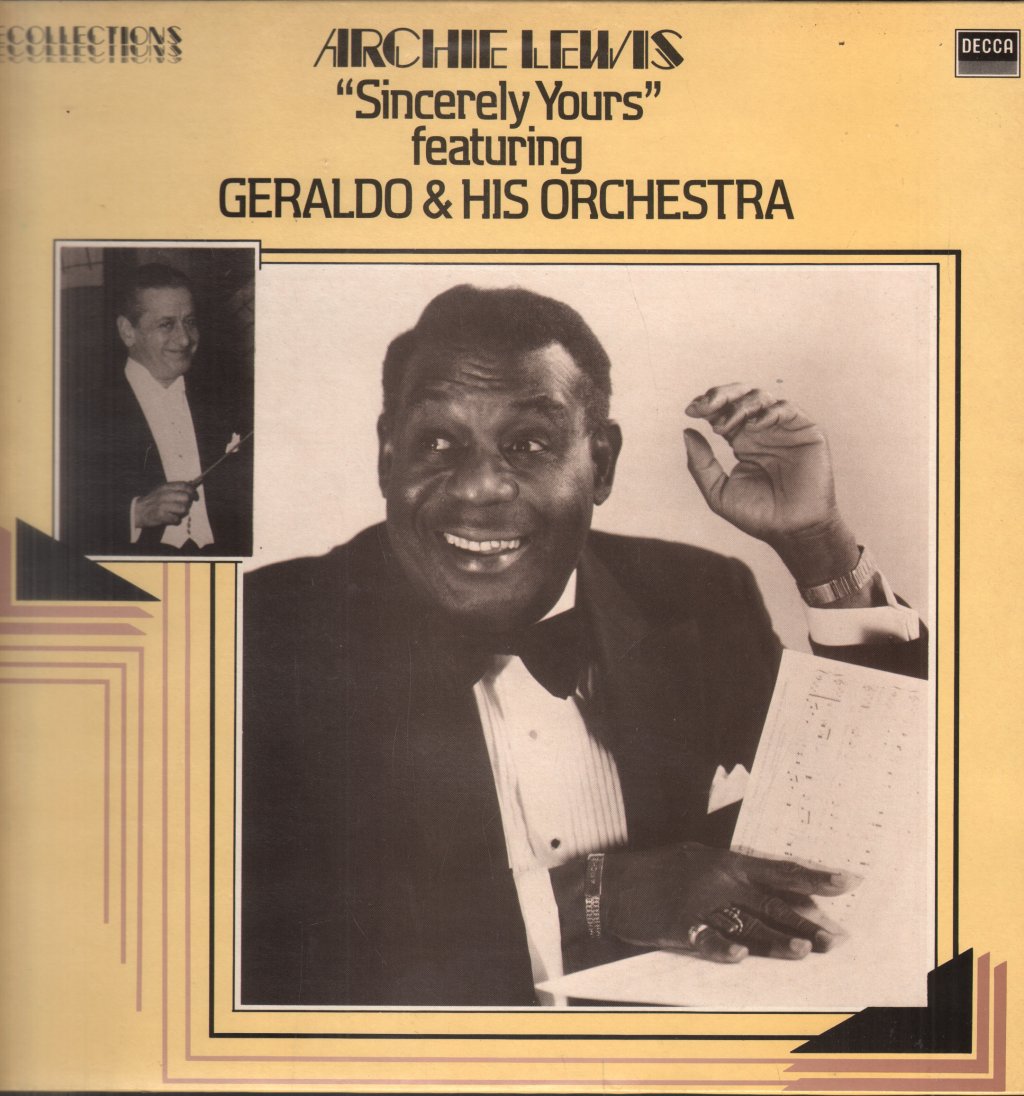 Archie Lewis - Sincerely Yours - Lp