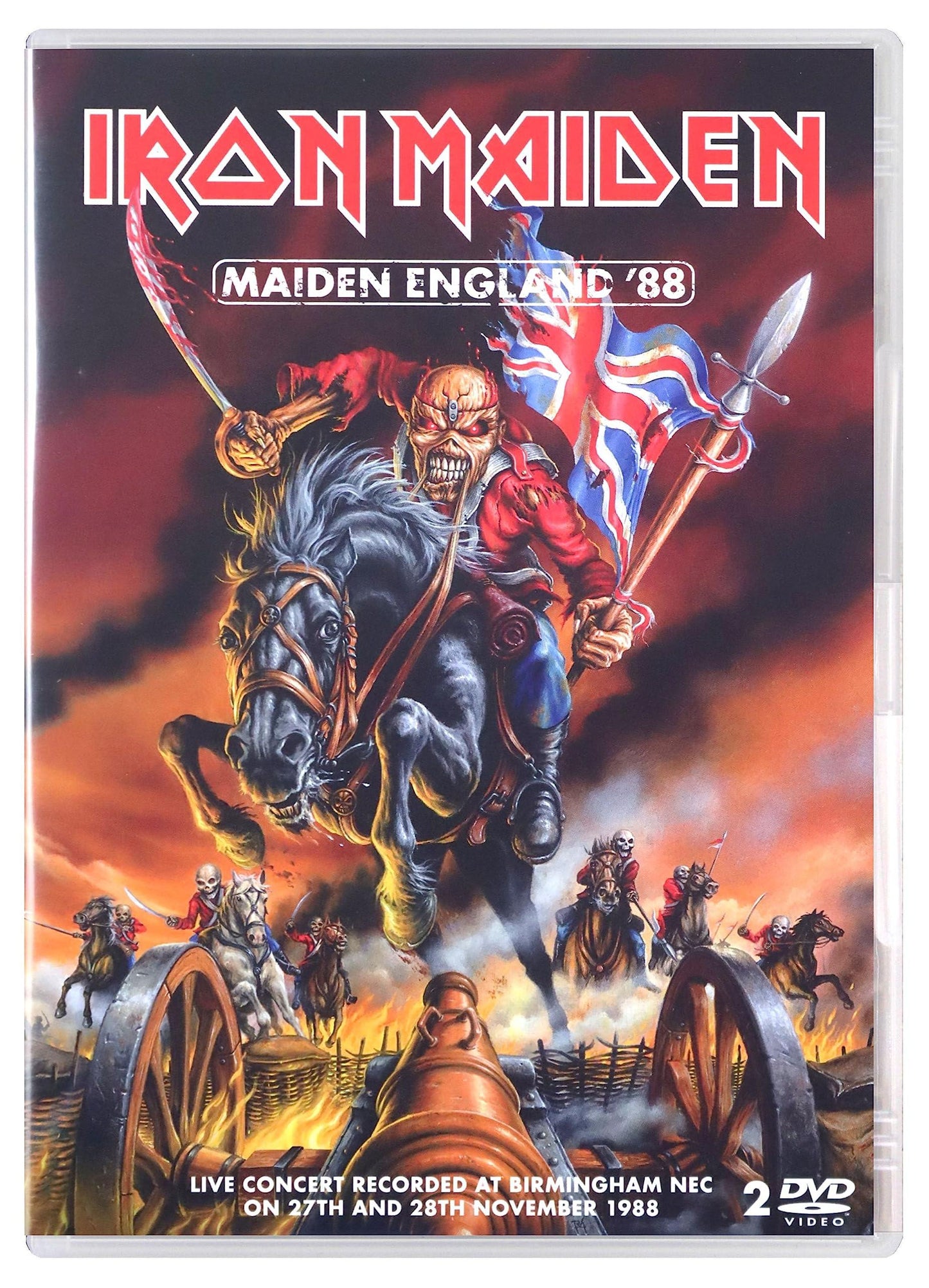 Iron Maiden - Maiden England '88 - Double Dvd