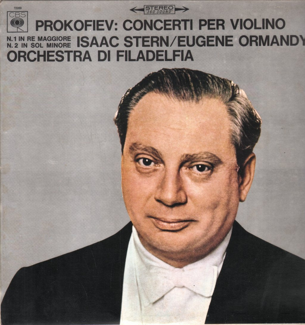Isaac Stern / Eugene Ormandy / Philadelphia Orchestra - Prokofiev - Violin Concertos - Lp