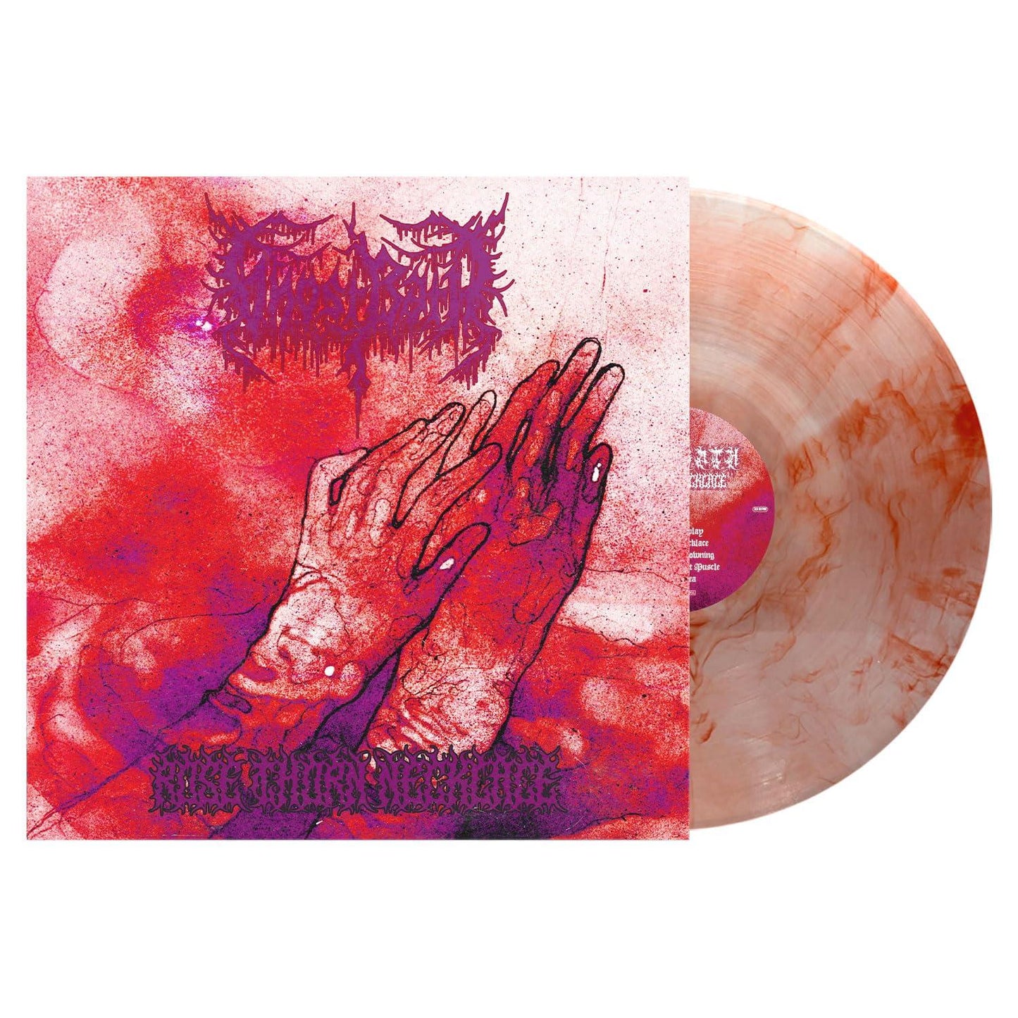 Ghost Bath - Rose Thorn Necklace (Red Swirl Vinyl) - Lp