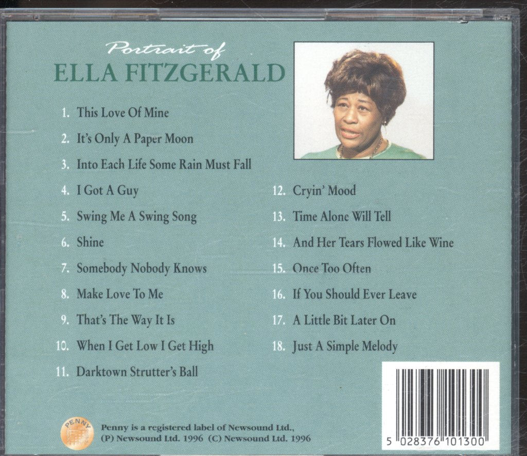 Ella Fitzgerald - Portrait Of Ella Fitzgerald - Cd