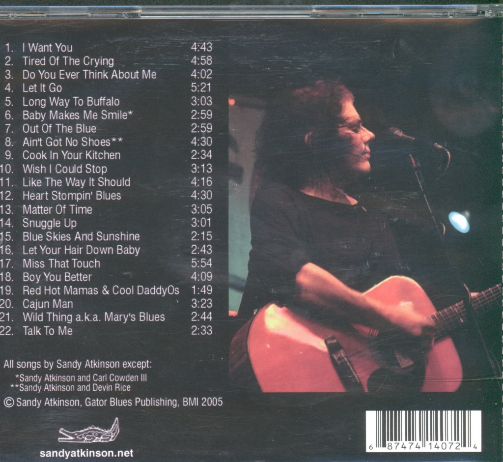 Sandy Atkinson - From Here To Here - Cd