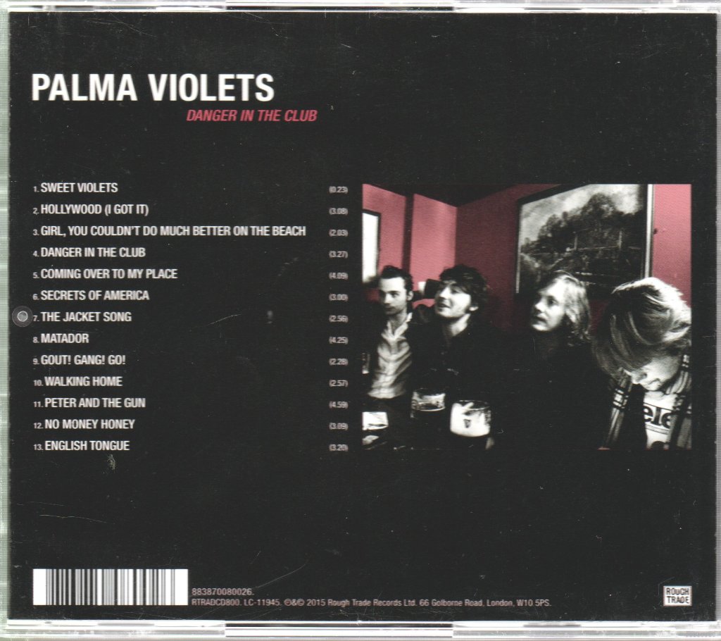 Palma Violets - Danger In The Club - Cd