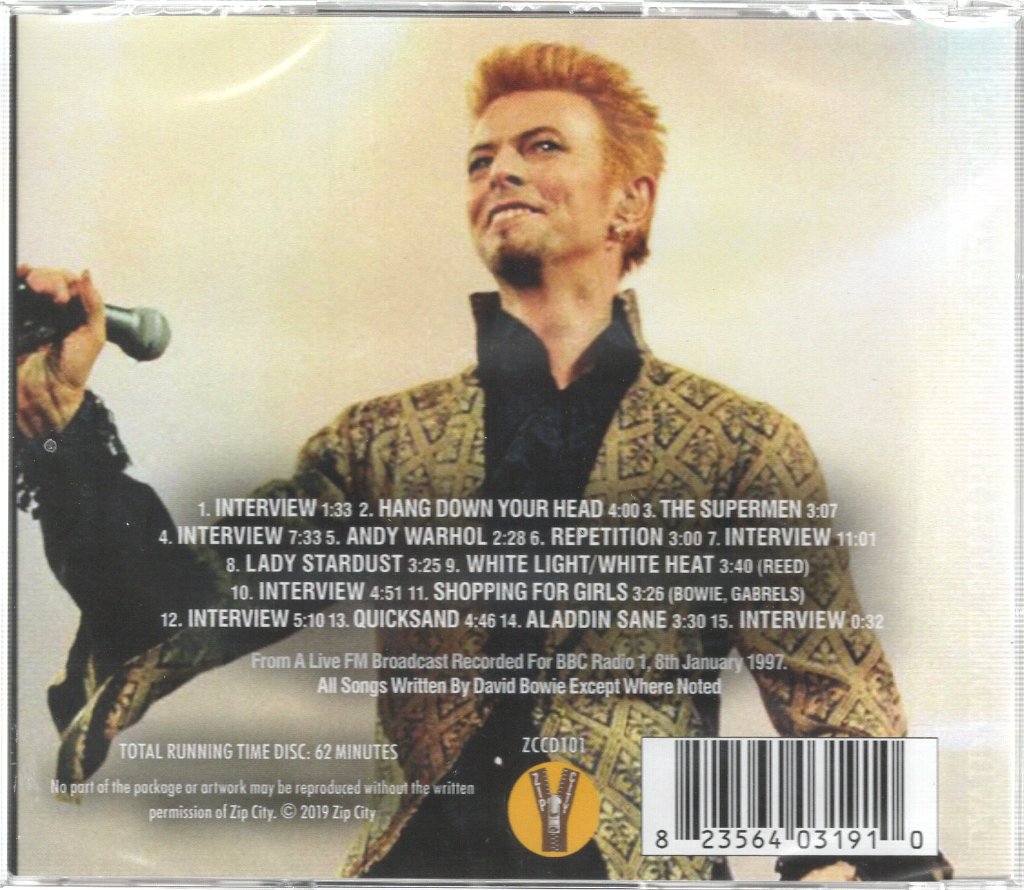 David Bowie - 50th Birthday Broadcast (1997 Acoustic Celebration) - Cd