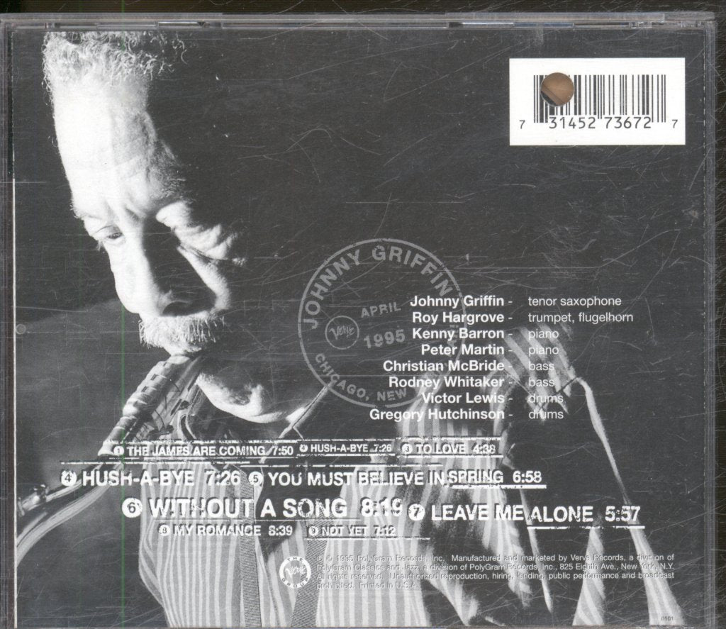Johnny Griffin - Chicago, New York, Paris - Cd