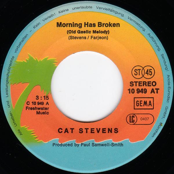 Cat Stevens - Morning Has Broken - 7 Inch