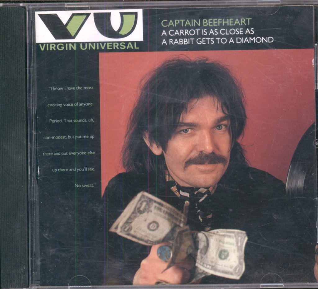 Captain Beefheart - A Carrot Is As Close As A Rabbit Gets To A Diamond - Cd