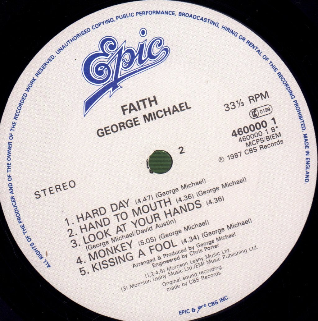 George Michael - Faith - Lp