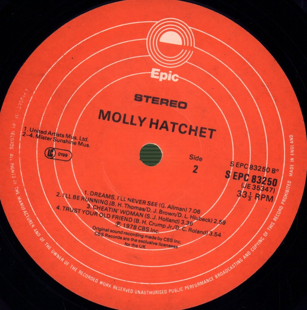 Molly Hatchet - Molly Hatchet - Lp