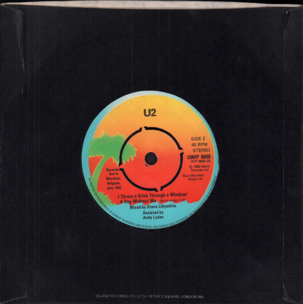 U2 - New Years Day - Double 7 Inch