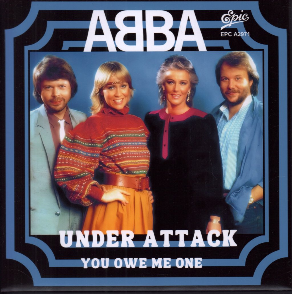 ABBA - Under Attack - 7 Inch