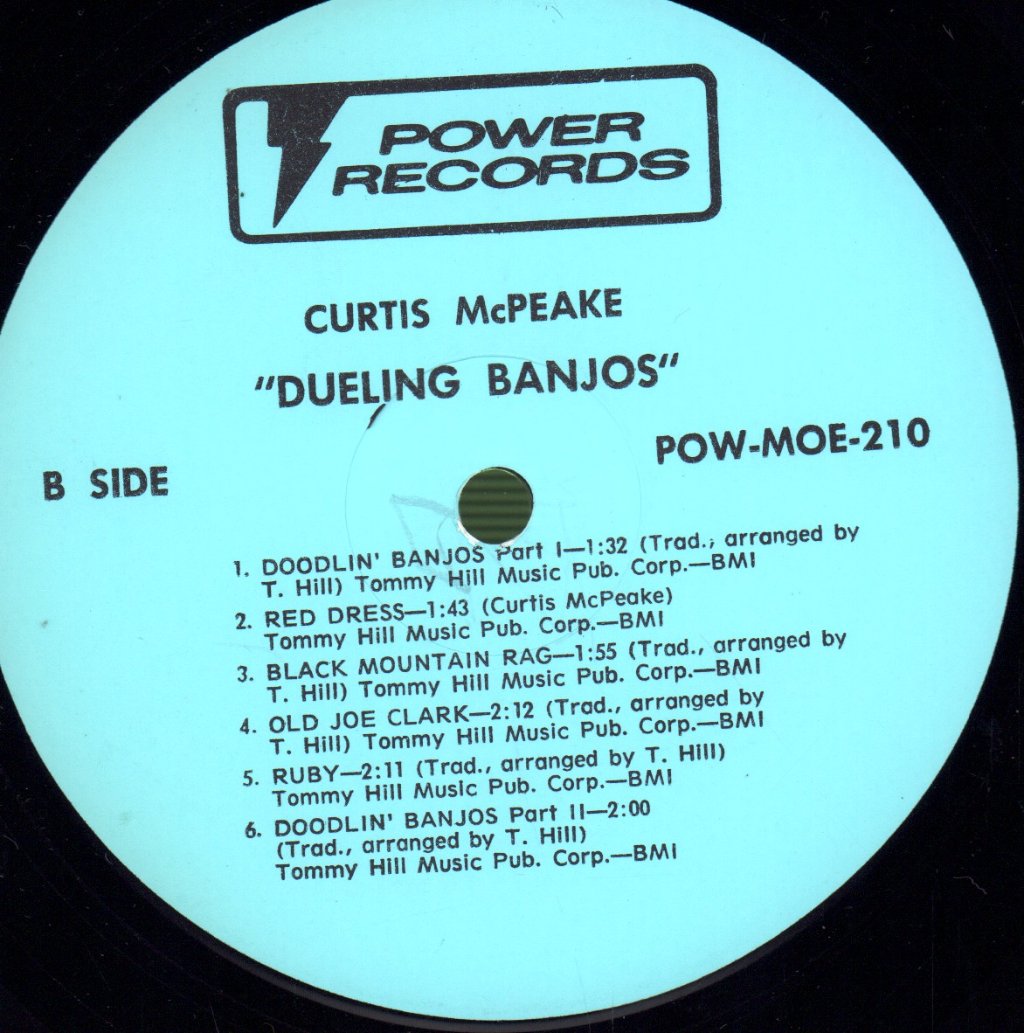 Curtis Mcpeake - Duelling Banjos - Lp