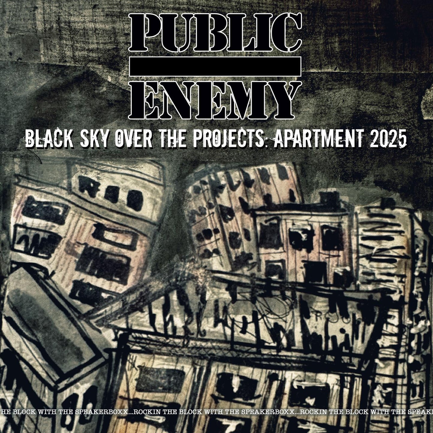 Public Enemy - Black Sky Over the Projects: Apartment 2025 - Cd