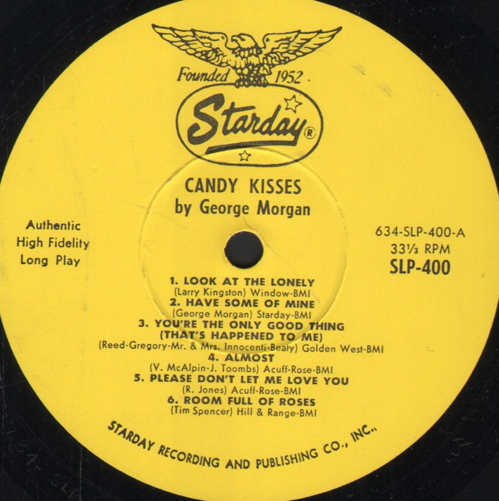 George Morgan - Candy Kisses - Lp