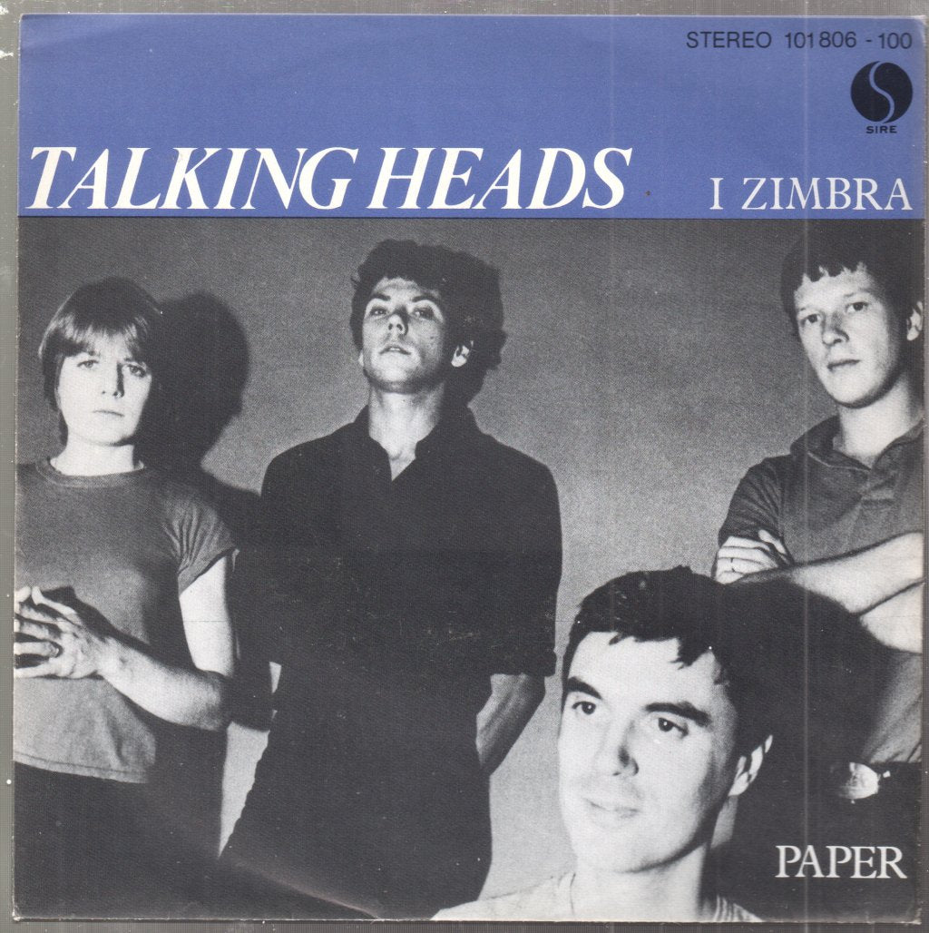 Talking Heads - I Zimbra - 7 Inch