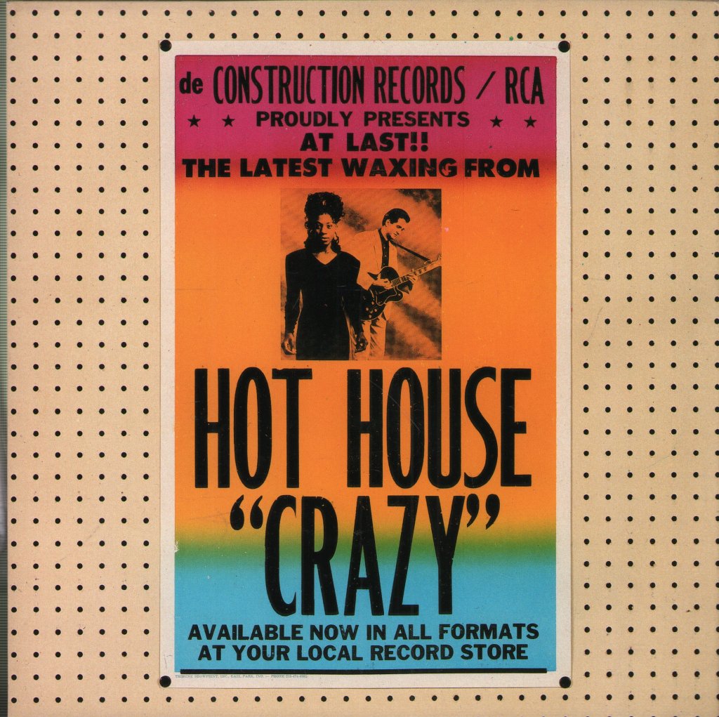 Hot House - Crazy - 7 Inch