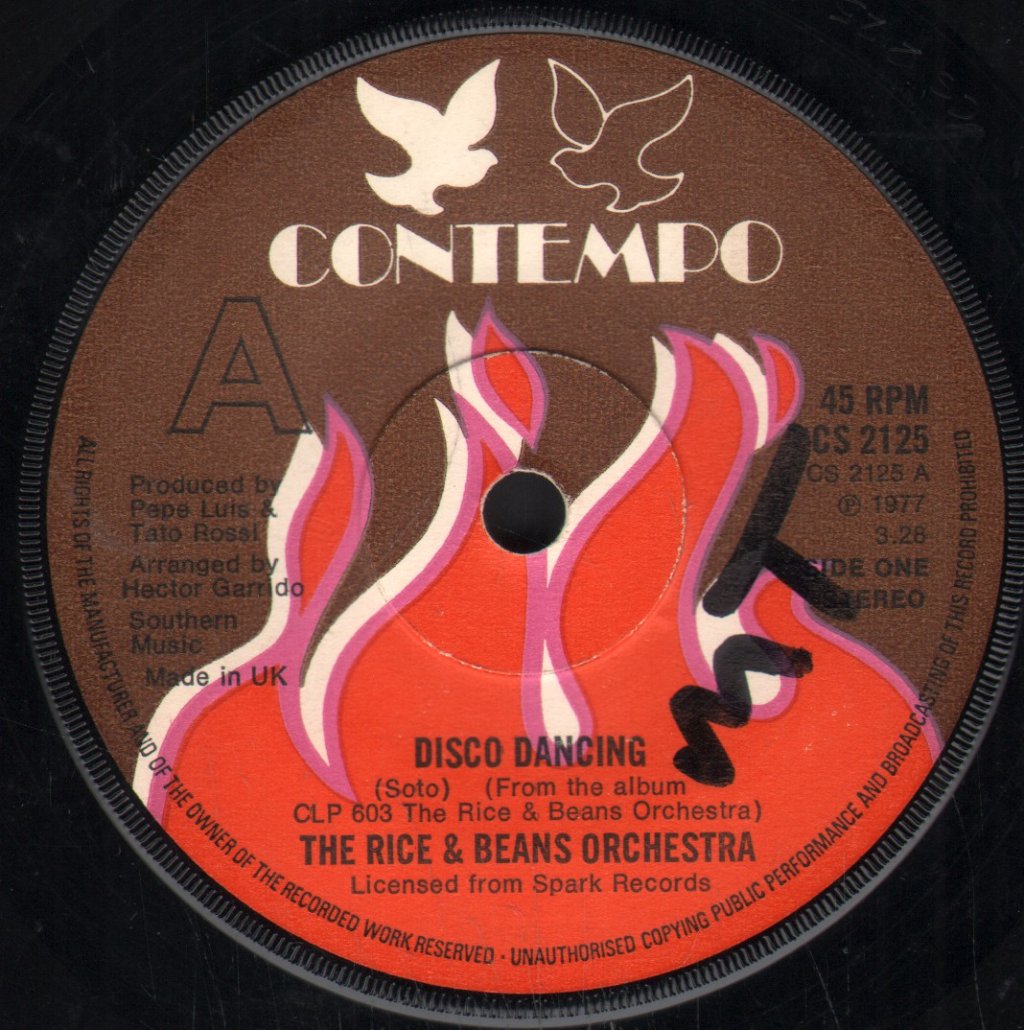Rice And Beans Orchestra - Disco Dancing - 7 Inch