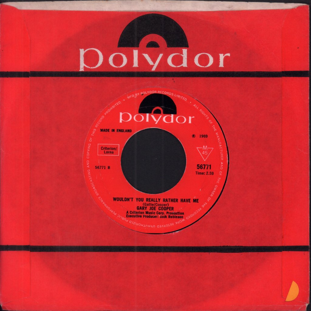 Gary Joe Cooper - Lovin' Is Believin' - 7 Inch