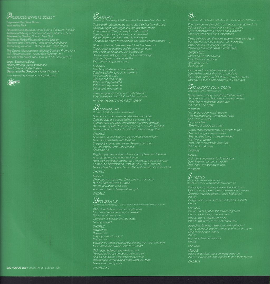 Sports - Suddenly - Lp