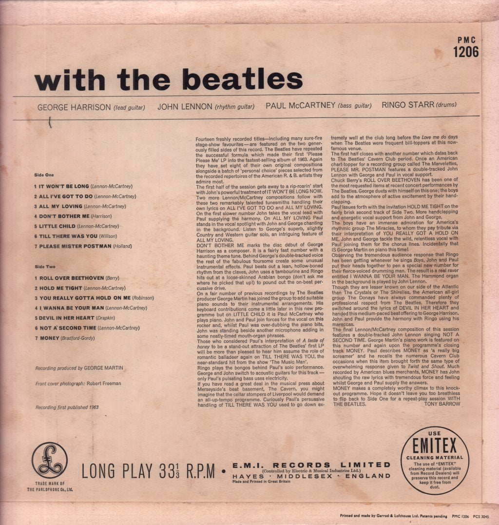 Beatles - With The - Lp