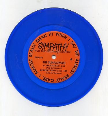 Sunflowers - Teenage Death - 7 Inch