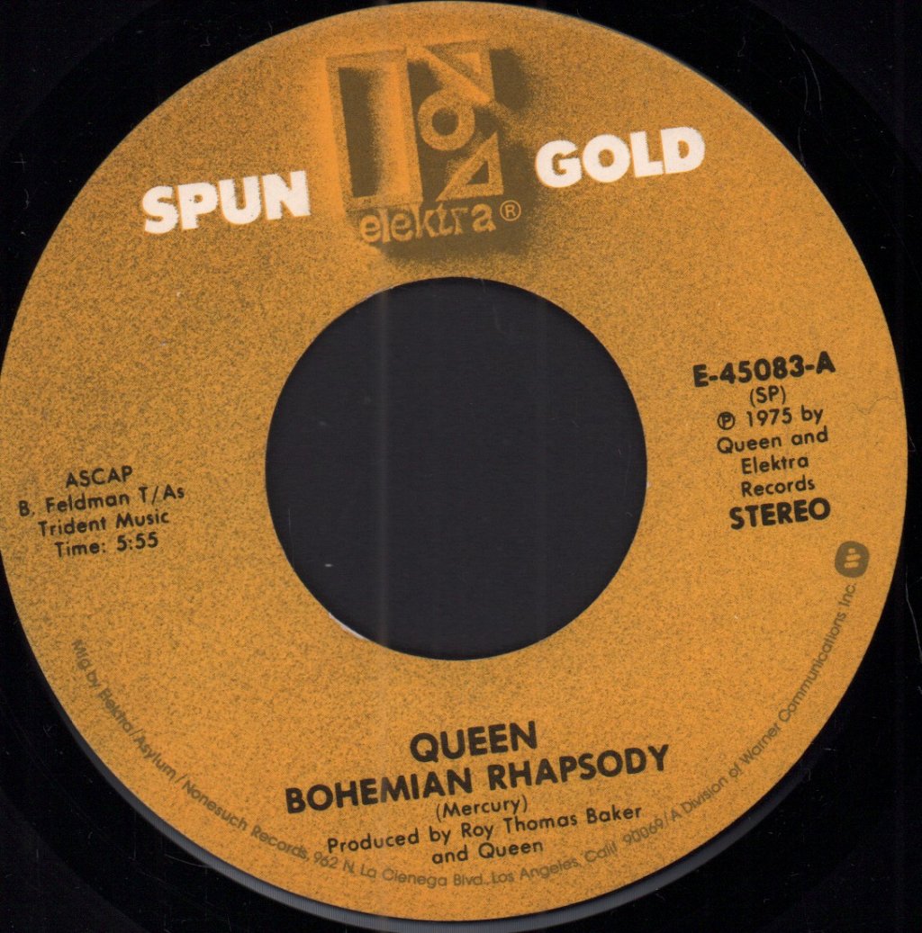 Queen - Bohemian Rhapsody - 7 Inch