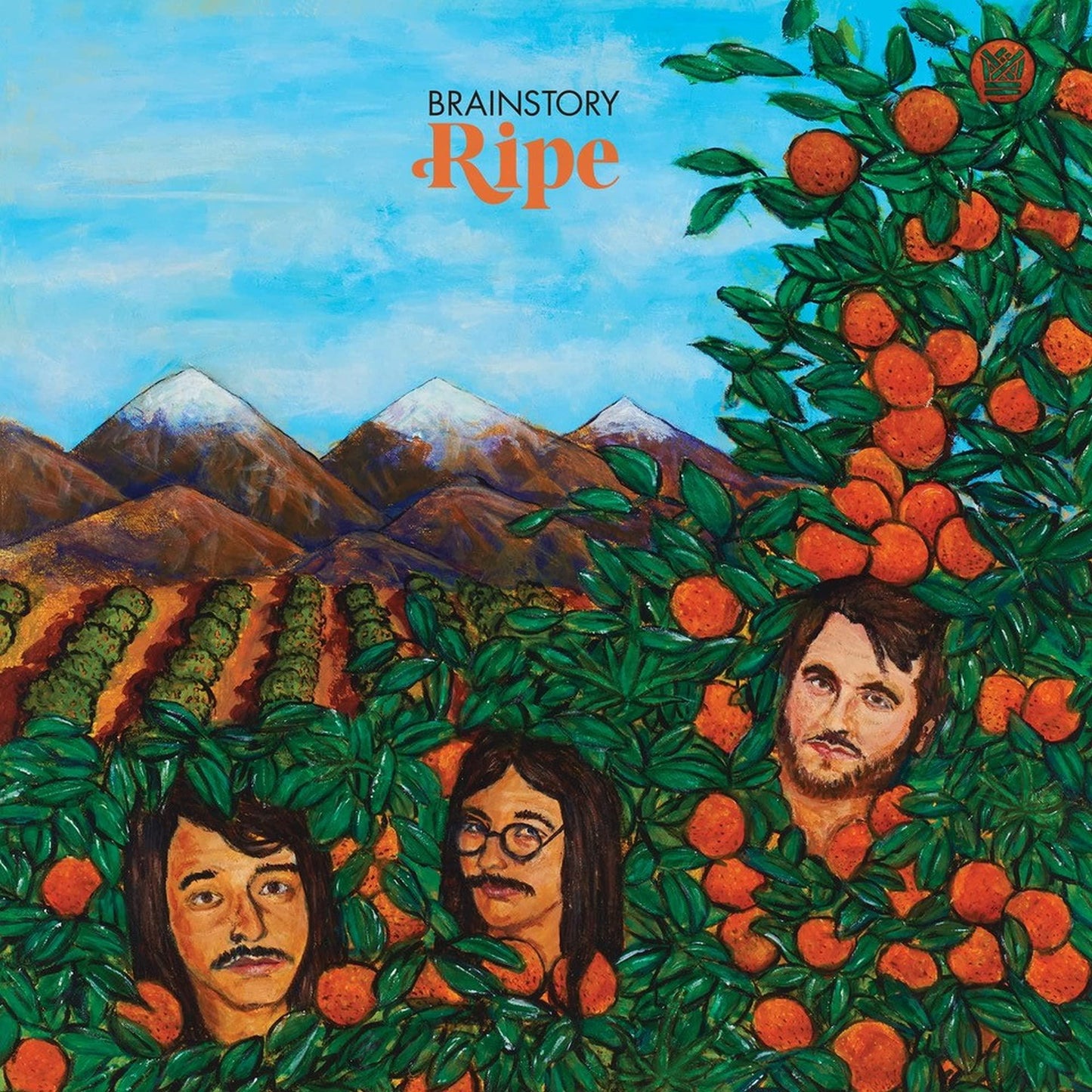 Brainstory - Ripe EP (Transparent With Orange/Green Splatter VI - 12 Inch
